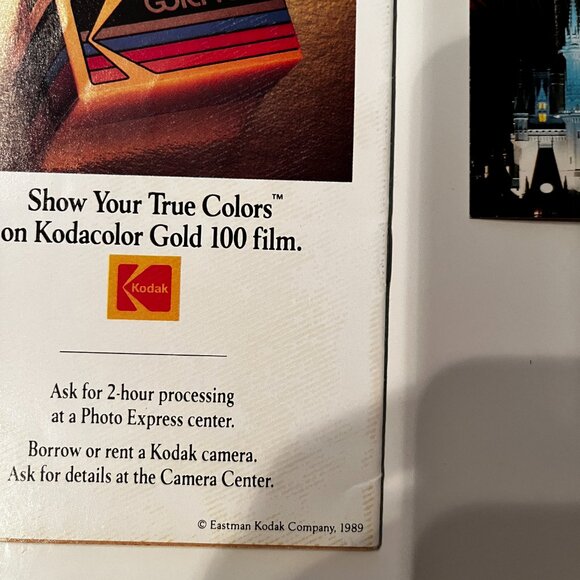 Vintage Disney Items (Brochures, Postcards, Decal and Pin) - Picture 6 of 14